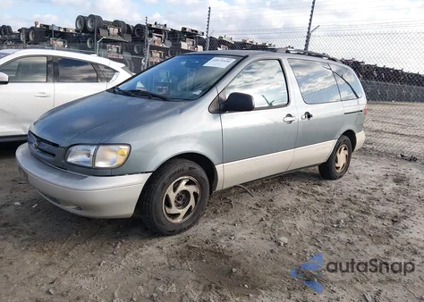 1999 Toyota Sienna Xle z USA, uszkodzony, nr VIN 4T3ZF13C2XU115643